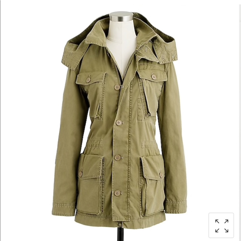 J Crew Boyfriend Fatigue Jacket